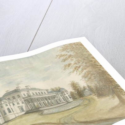 Shugborough Hall: watercolour painting by Stebbing Shaw