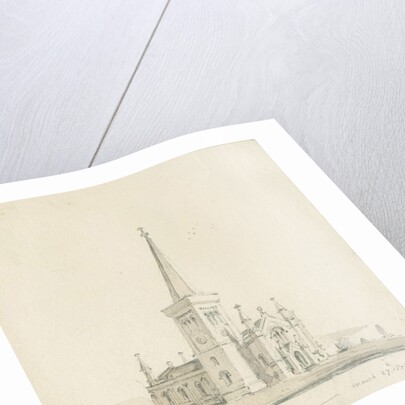 Hilderstone Church by Thomas Peploe Wood