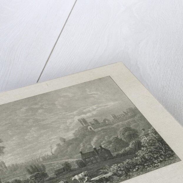 Dudley Castle: copper-plate engraving by Michael Burghers