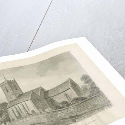 Penn Church: sepia drawing, 1845 by John Buckler
