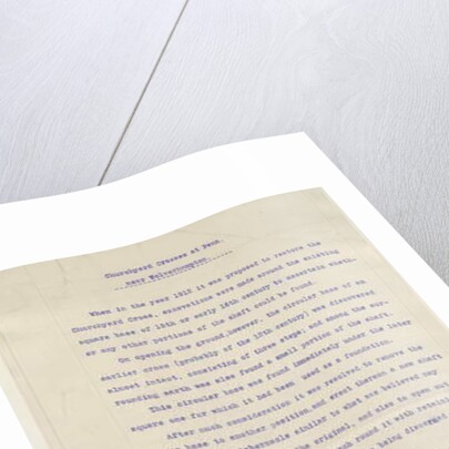 Penn Church - Remains of Ancient Cross: photograph by School English