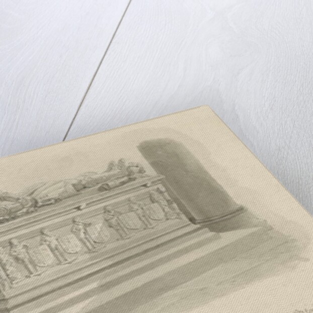 Penkridge Church - Tomb of [Sir Edward Littleton] by John Chessell Buckler