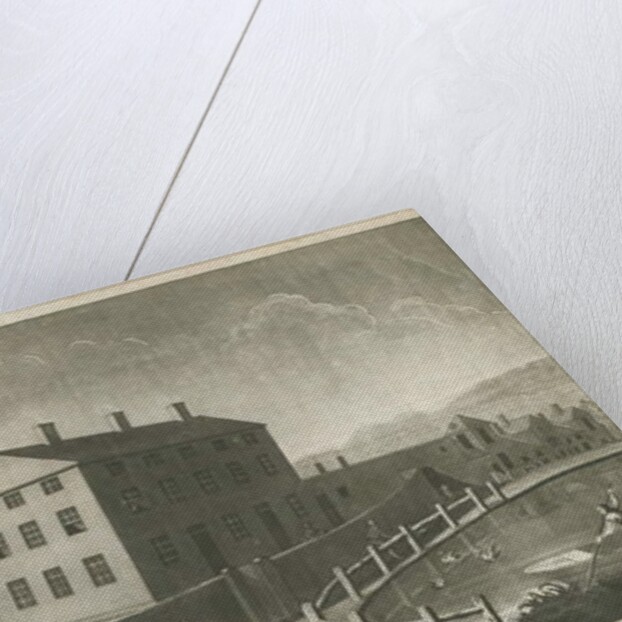 Soho Manufactory: aquatint engraving, nd [late 18th cent] by School English