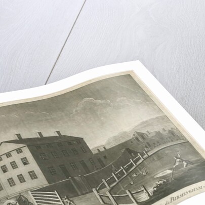 Soho Manufactory: aquatint engraving, nd [late 18th cent] by School English