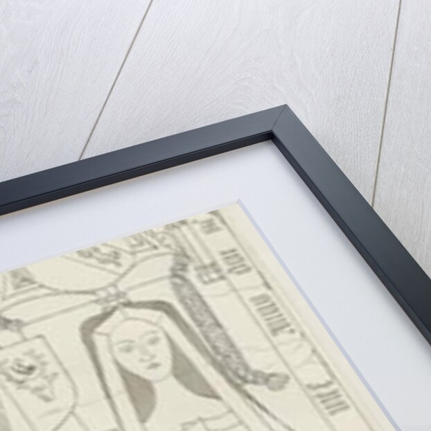 Penkridge Church - Tomb of Richard Littleton: pen and ink drawing, nd [1842-1845] by Thomas Peploe Wood