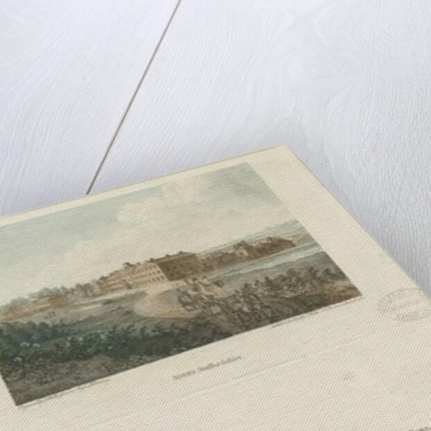 Soho Manufactory: coloured engraving by John Walker