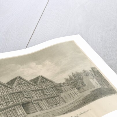 Penkridge Town - Old House by John Buckler