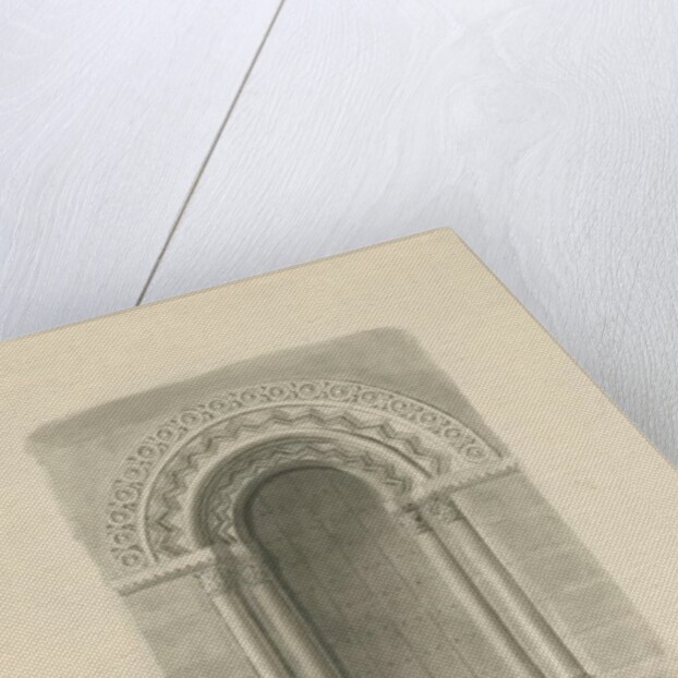 Longdon Church - South Doorway by John Buckler