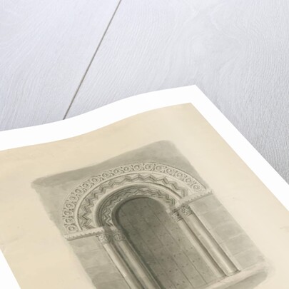 Longdon Church - South Doorway by John Buckler