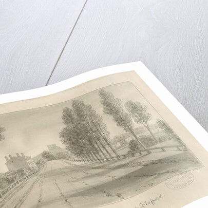 Stafford - Approach to Railway Station by John Buckler