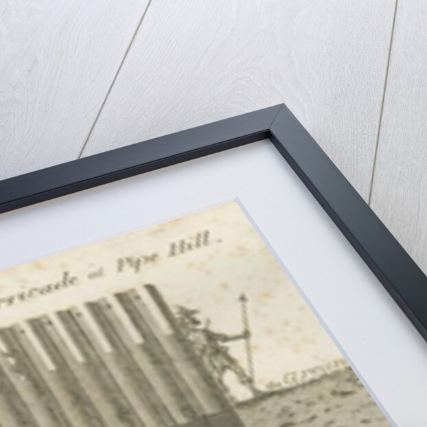 Pipehill - Military barricade by William Pitt