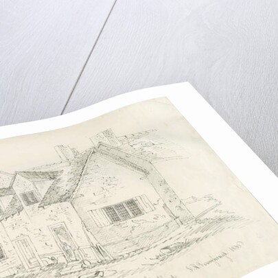 Stafford - Old Cottage in Back Walls by John Robert Fernyhough