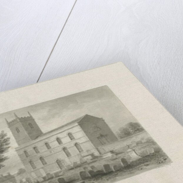 Longnor Church - 'St. Giles' [St Batholomew's] by John Buckler