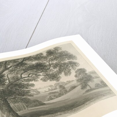Loxley Park: sepia drawing, 1841 by John Chessell Buckler