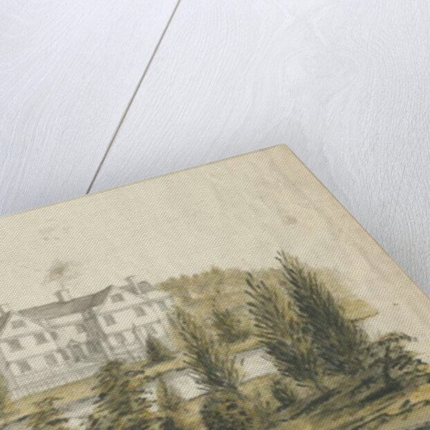 Madeley - Old House: water colour drawing by Stebbing Shaw