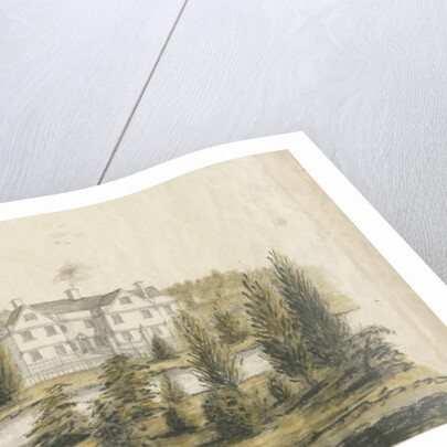 Madeley - Old House: water colour drawing by Stebbing Shaw