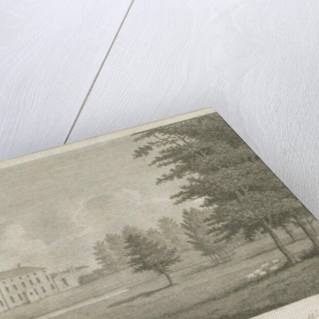 Somerford Hall: engraving, nd [late 18th cent] by Stebbing Shaw