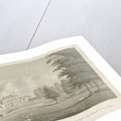 Somerford Hall: engraving, nd [late 18th cent] by Stebbing Shaw