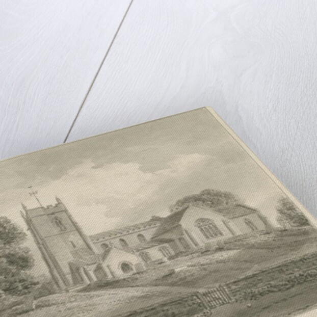 Madeley Church by John Buckler