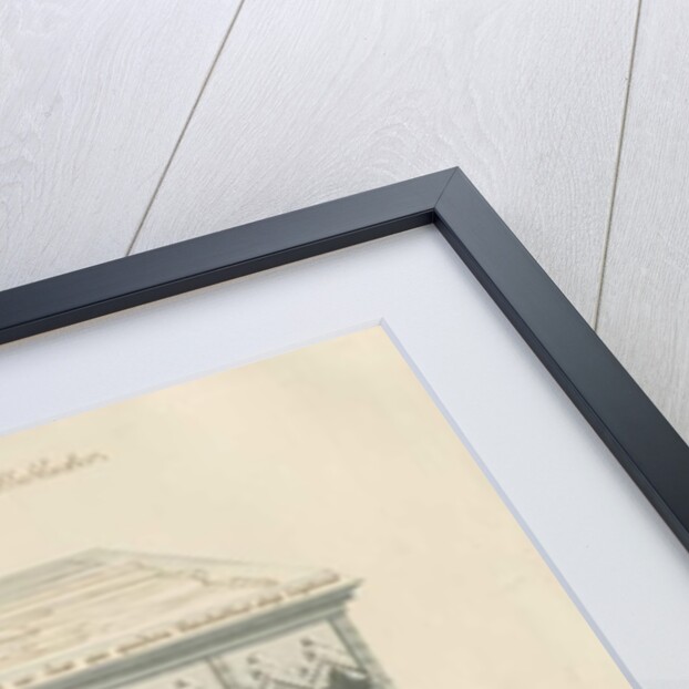 Madeley Church - Monument to Randolf Egerton: pen and ink wash drawing, nd [19th cent] by John Robert Fernyhough