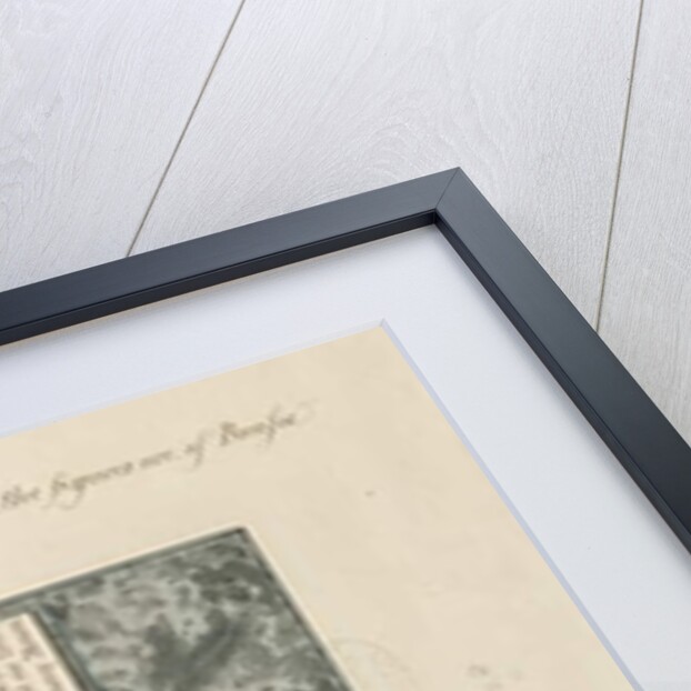 Madeley Church - Gravestone of John Egerton: pen and ink wash drawing, nd [19th cent] by John Robert Fernyhough