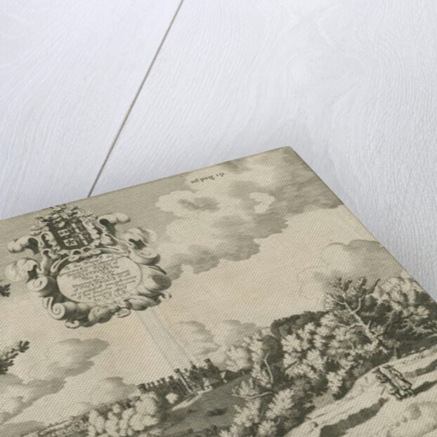 Prestwood Hall: engraving, nd [1653-1727] by Michael Burghers