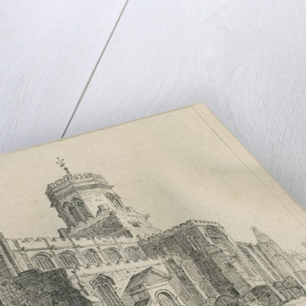 Stafford - St. Mary's Church by Thomas Peploe Wood