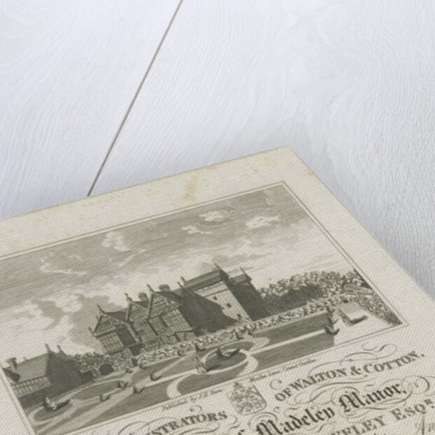 Madeley Manor House by Charles Cotton