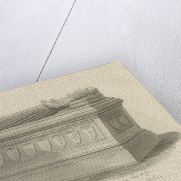 Maer Church - Monument to Sir John Bowyer and Lady Catherine by John Buckler