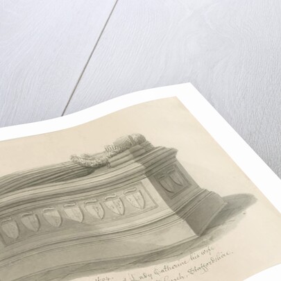 Maer Church - Monument to Sir John Bowyer and Lady Catherine by John Buckler