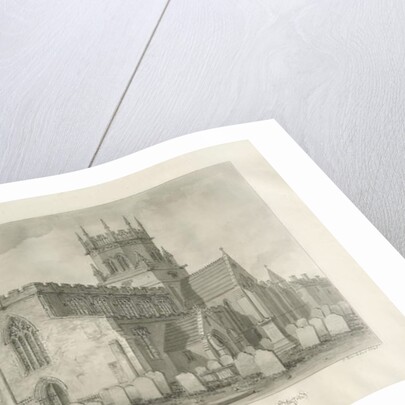 Stafford - St. Mary's Church by John Buckler