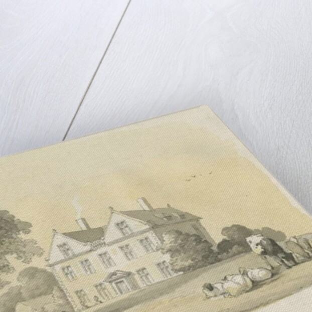 Marchington Hall by Thomas Peploe Wood