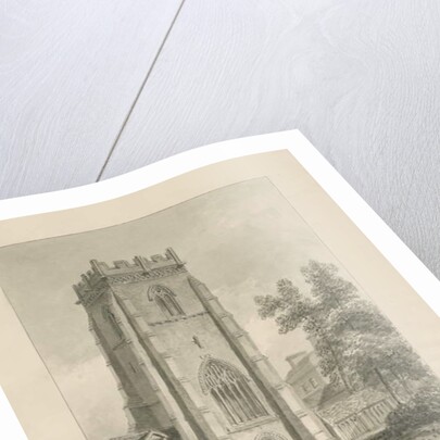 Ranton Abbey [Priory] - The Tower by John Chessell Buckler