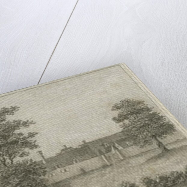 Hamstall Ridware - Church and Manor House by Stebbing Shaw