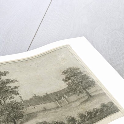 Hamstall Ridware - Church and Manor House by Stebbing Shaw