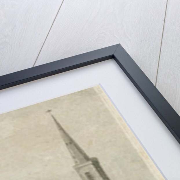 Hamstall Ridware - Church and Manor House: engraving by Stebbing Shaw