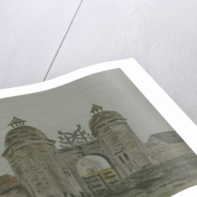 Hamstall Ridware Hall - Porters' Lodges by Allen Edward Everitt