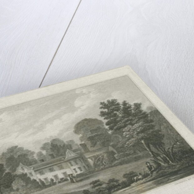 Meaford Hall: engraving, nd [?mid 19th cent] by Frederick Calvert