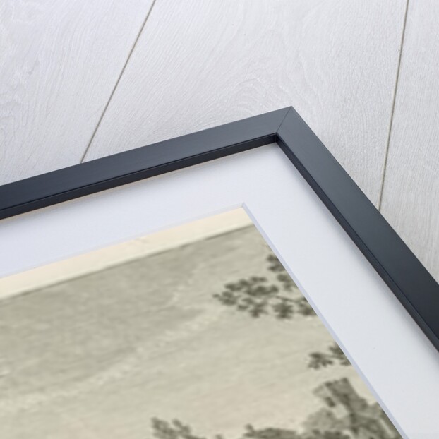 Mavesyn Ridware Hall - Gatehouse: engraving, 1785 by Stebbing Shaw