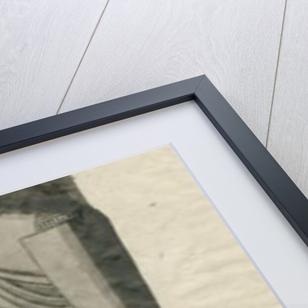 Mavesyn Ridware - Tomb of Hugo Mavesyn: sepia and ink tracing, nd [?late 18th cent] by Thomas Barrett