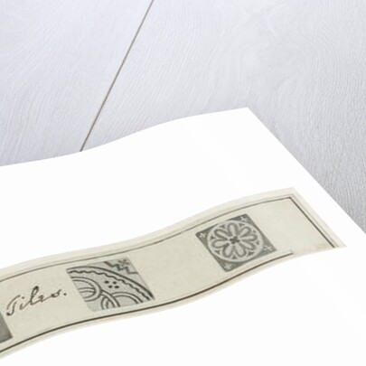 Mavesyn Ridware - Floor tiles in Mavesyn Mortuary Chapel by School English