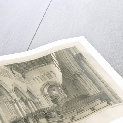 Stafford - Interior of St. Mary's Church by School English