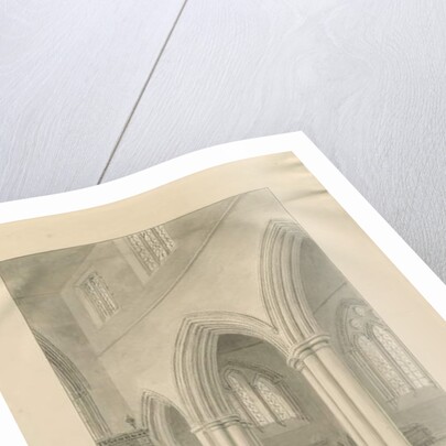 Stafford - Interior of St. Mary's Church by John Buckler