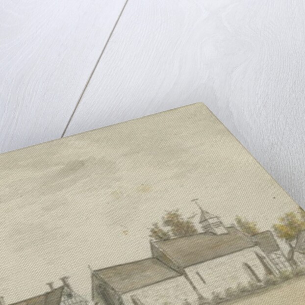 Pipe Ridware Church and Manor House by Stebbing Shaw