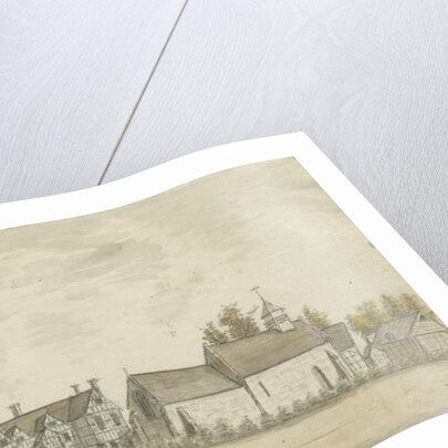 Pipe Ridware Church and Manor House by Stebbing Shaw