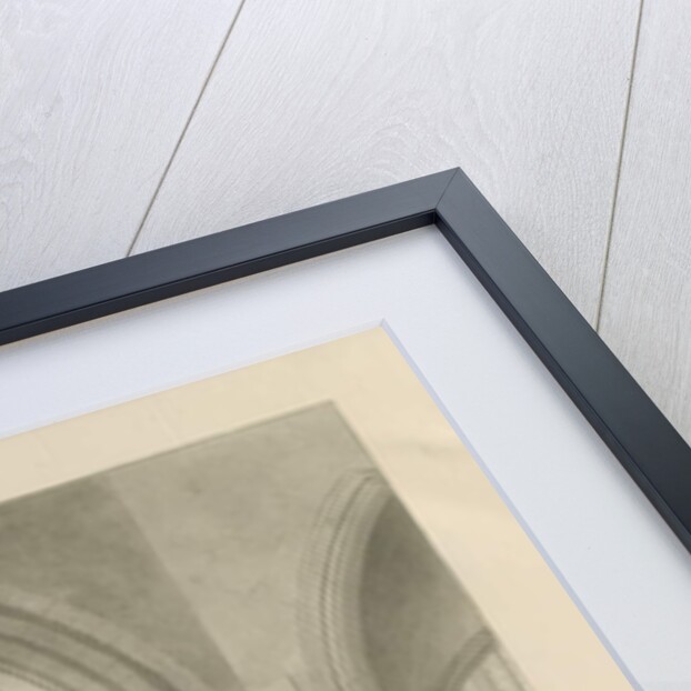 Stafford - Interior of St. Mary's Church by John Chessell Buckler