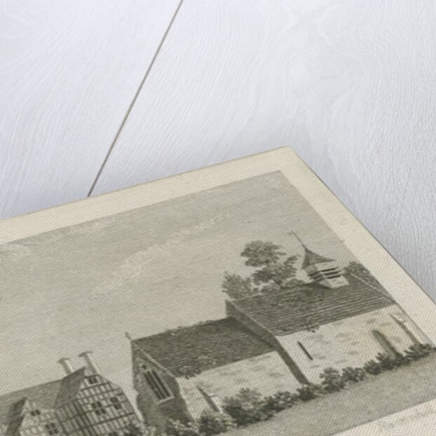 Pipe Ridware Church and Manor House by Stebbing Shaw