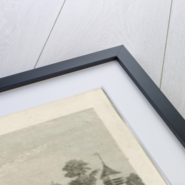 Pipe Ridware Church and Manor House by Stebbing Shaw