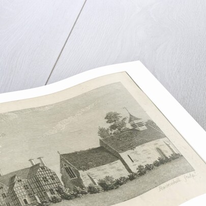 Pipe Ridware Church and Manor House by Stebbing Shaw