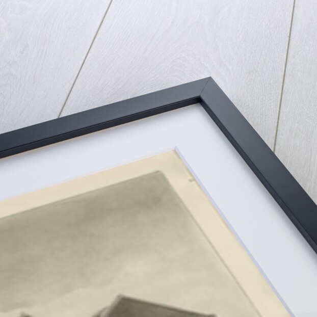 Pipe Ridware Church: sepia drawing, 1839 by John Buckler